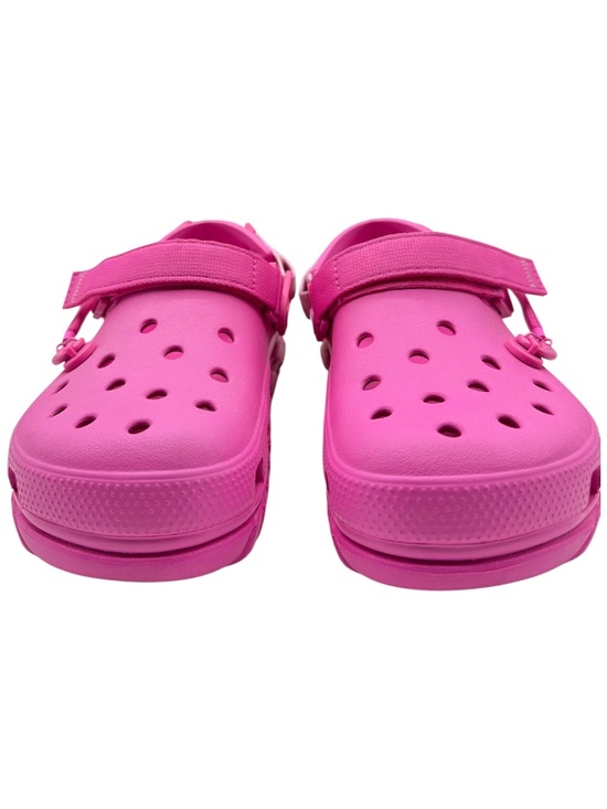 Crocs X Post Malone Rare Duet Max II Platform Slip On Clogs Electric Pink W10 M8 main image 12